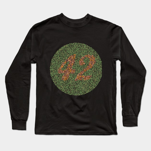 You will never know, colorblind! Long Sleeve T-Shirt by salvatrane